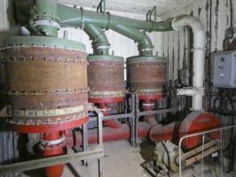 Ligne Maginot - MONT AGEL - (Ouvrage d'artillerie) - Bloc 6
Etage intermediaire 
Ventilation