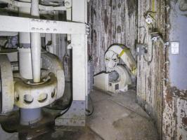 Ligne Maginot - MONT AGEL - (Ouvrage d'artillerie) - Bloc 6
Niveau inférieur