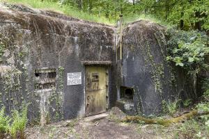 Ligne Maginot - HOCHWALD C3 - (Casemate d'infanterie - Double) - Entrée de la casemate au niveau supérieur