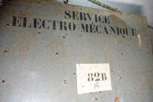 Ligne Maginot - BILLIG - A18 - (Ouvrage d'artillerie) - Usine
Service Electro Mécanique
