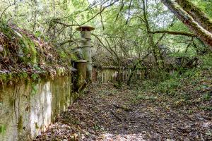 Ligne Maginot - KOENIGSMACKER (FESTE DE) - (Ouvrage d'artillerie) - Ventilation sur le toit de la batterie

