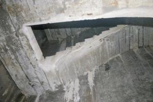 Ligne Maginot - HOCHWALD - RéDUIT - (Ouvrage d'infanterie) - Le puits de remontée vers l'entrée hommes (non réalisée)