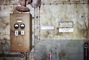 Ligne Maginot - SIMSERHOF - (Ouvrage d'artillerie) - Alimentation en eau de l'ouvrage
Puits A - Pompe Jeumont
