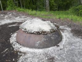 Ligne Maginot - BAMBESCH - A35 - (Ouvrage d'infanterie) - Bloc 2
La cloche lance grenades non équipée et obturée