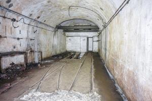 Ligne Maginot - BREHAIN - A6 - (Ouvrage d'artillerie) - Garage des locotracteurs
