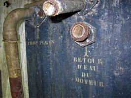 Ligne Maginot - DRACHENBRONN NORD OUEST - (Casemate d'infanterie) - Réservoir d'eau pour le refroidissement du groupe électrogène