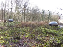 Ligne Maginot - MICHELSBERG - A22 - (Ouvrage d'artillerie) - Les cloches GFM de l'entrée mixte.