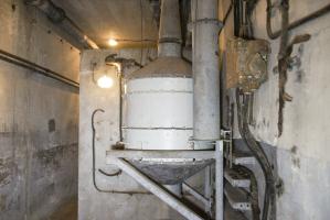 Ligne Maginot - MICHELSBERG - A22 - (Ouvrage d'artillerie) - Entrée mixte
La ventilation du bloc d'entrée.