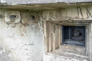 Ligne Maginot - ROHRBACH - FORT CASSO - (Ouvrage d'infanterie) - Bloc 3
Chambre de tir ouest
Créneau JM