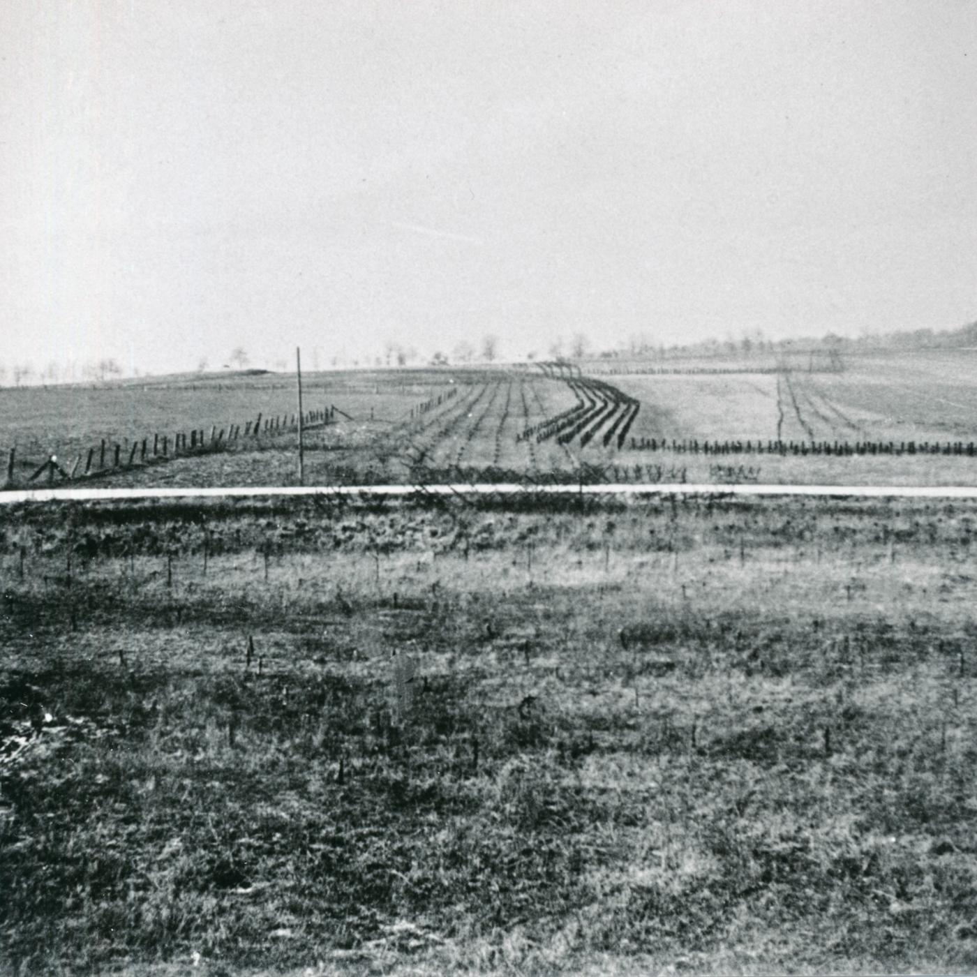 Ligne Maginot - FERME CHAPPY - A1 - (Ouvrage d'infanterie) - Le bloc 1
Le réseau de rails antichar - Inconnu