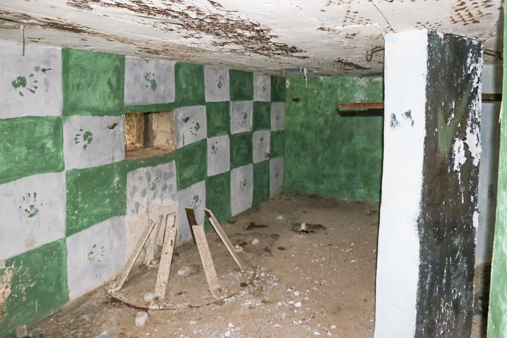 Ligne Maginot - Blockhaus Bb6 - Chambre de tir du canon - Alain Perouffe