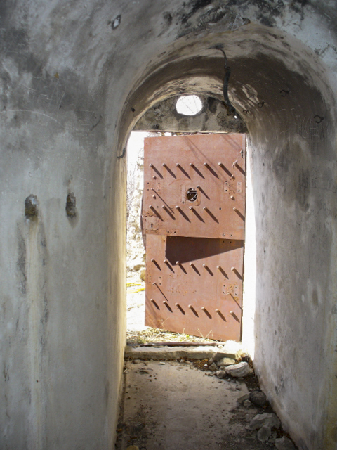 Ligne Maginot - BAISSE DE SCUVION - (Ouvrage d'infanterie) - Bloc d'entrée vue de l'intérieur - Marc ENDINGER
