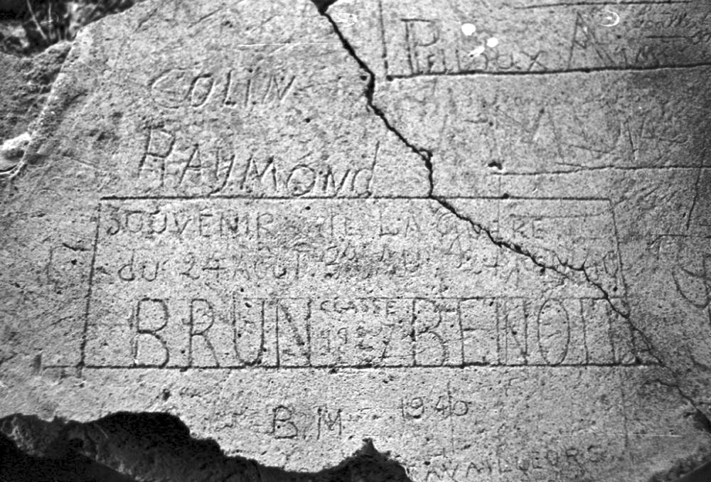 Ligne Maginot - BAISSE DE SCUVION - (Ouvrage d'infanterie) - Souvenir des troupes ayant tenu la position - LOVINY Alain
