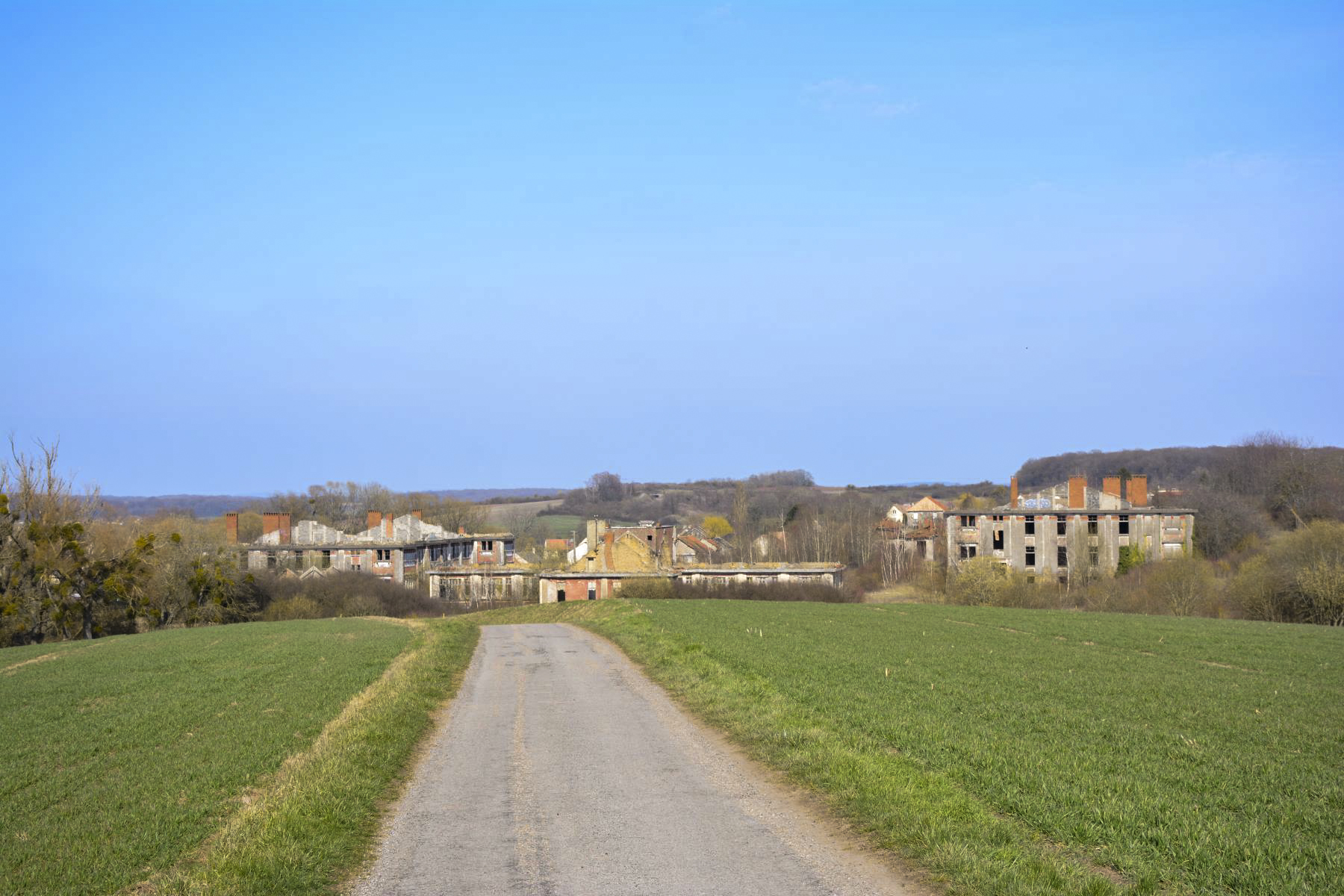 Ligne Maginot - BOCKANGE - (Camp de sureté) - Vue d'ensemble du casernement - Pascal Lambert