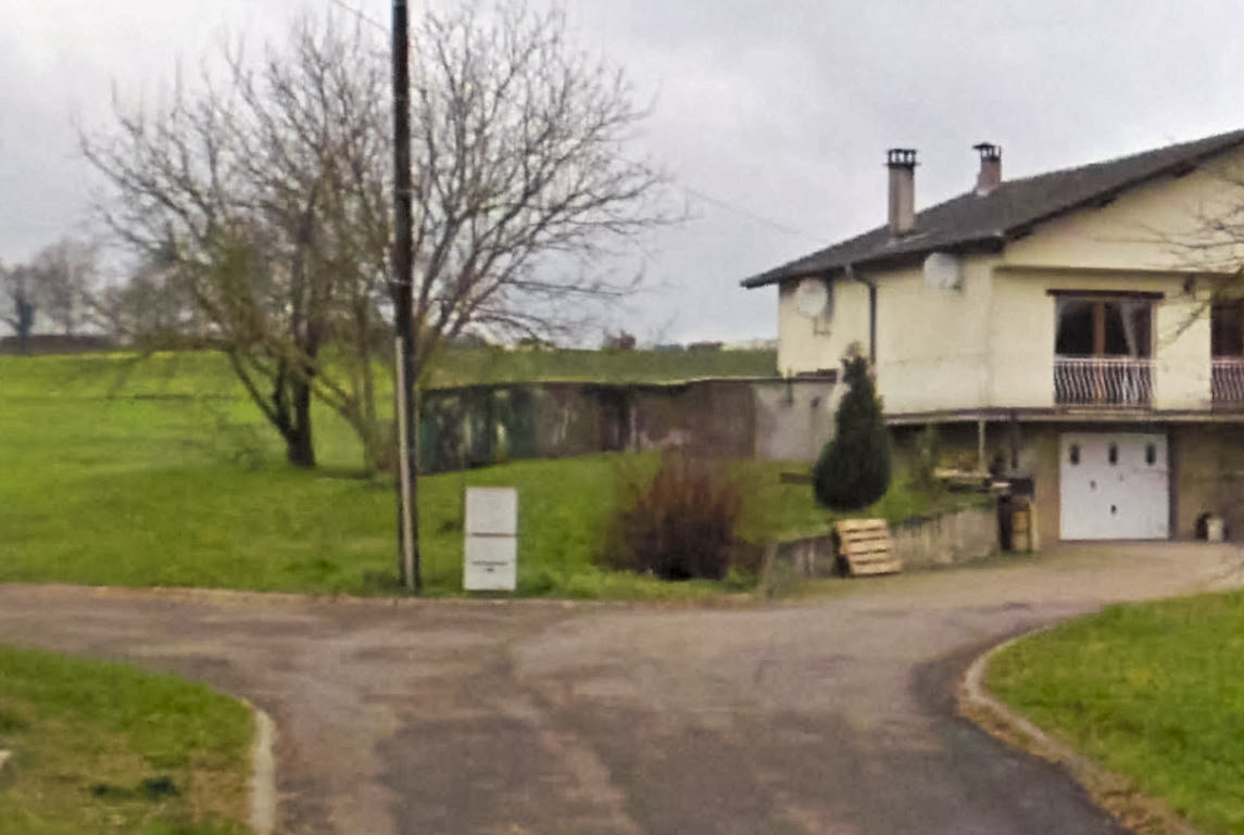 Ligne Maginot - EDLING - (Blockhaus pour arme infanterie) -  - google streetview