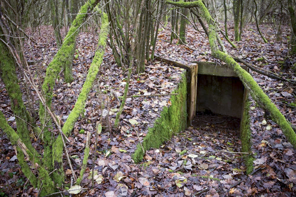 Ligne Maginot - GALBERG - (Observatoire d'artillerie) - Entrée du poste d'observation - Frédéric VIEU