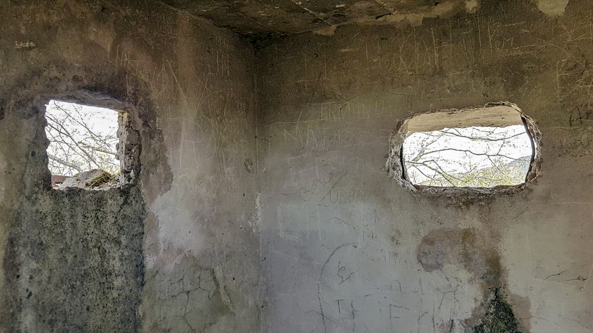 Ligne Maginot - PIERRE POINTUE 1 - (Blockhaus pour arme infanterie) -  - ELLENA - CUNY