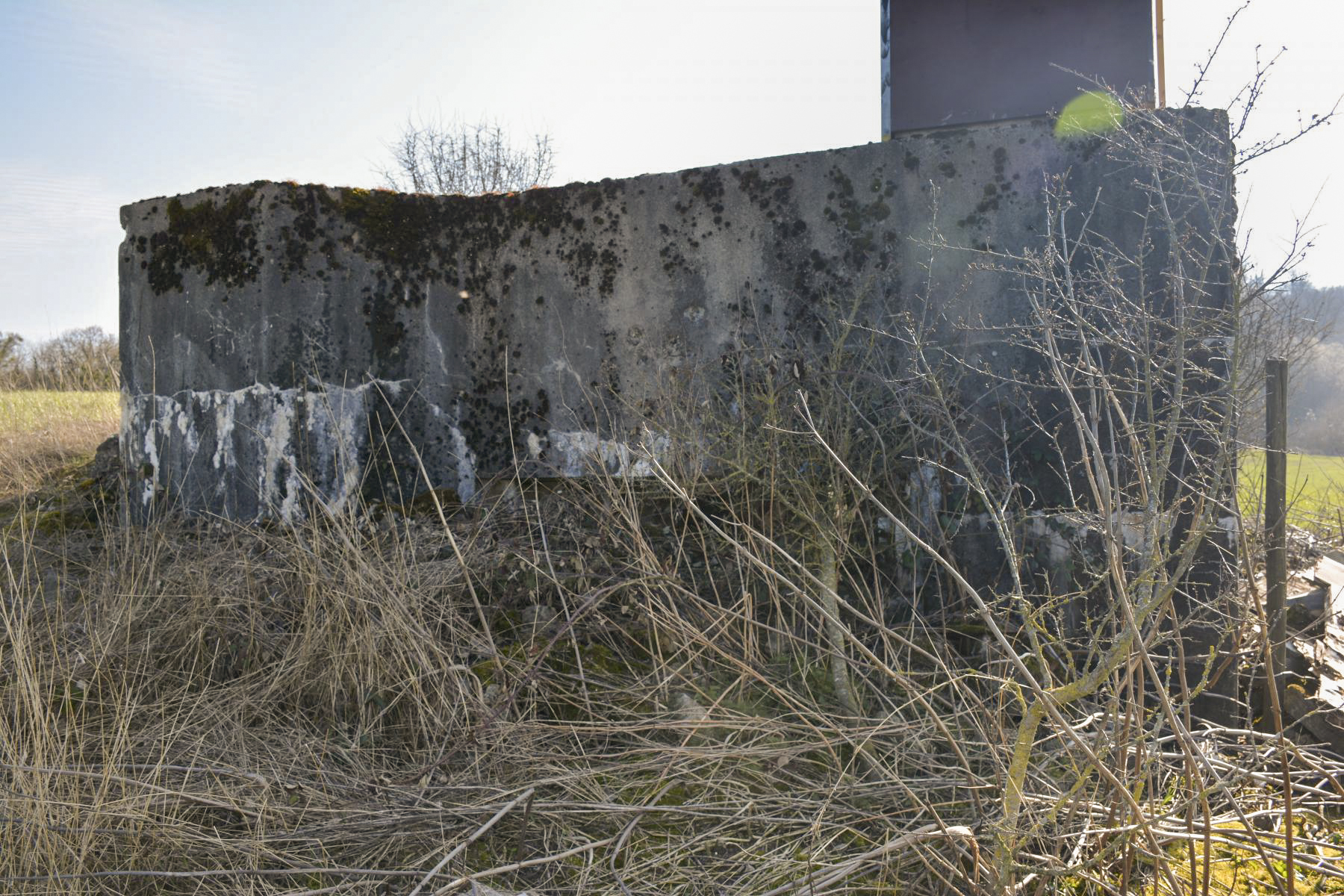 Ligne Maginot - KAUDERHECK - (Blockhaus pour canon) - Vue coté créneau - Pascal Lambert