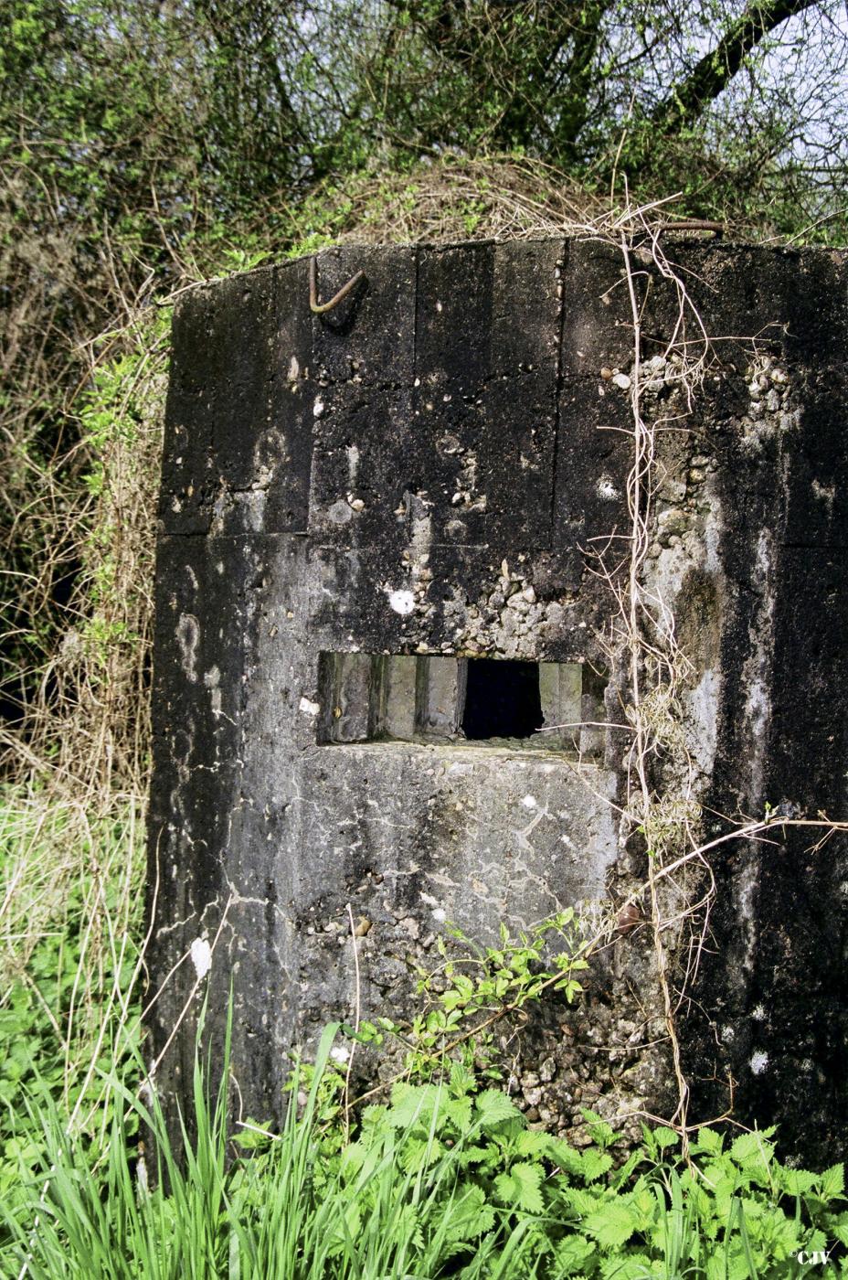 Ligne Maginot - MOULIN DU HAUT 1 - (Blockhaus pour arme infanterie) - La caponnière - Lia VERMEULEN