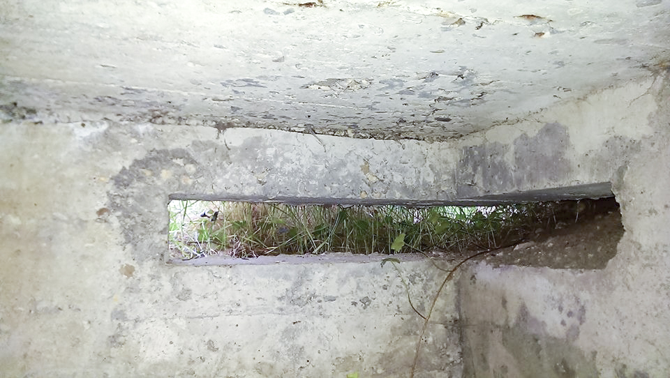 Ligne Maginot - NEUENBERG - (Observatoire indéterminé) - Creneau d observation  - Gilbert Hastert