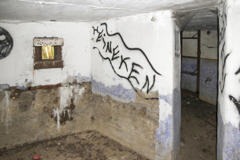 Ligne Maginot - BB3 - BUCHWIESE EST - (Blockhaus pour canon) - Emplacement mitrailleuse flanquement gauche - Alain Perouffe