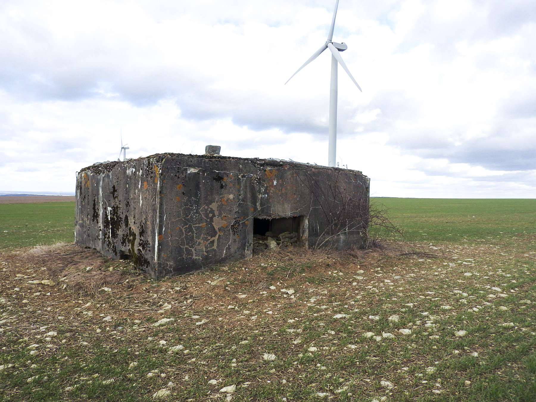 Ligne Maginot - HOCHWAELDEN EST - (Blockhaus pour canon) - L'entrée arrière pour le canon. - STENGER Mathieu
