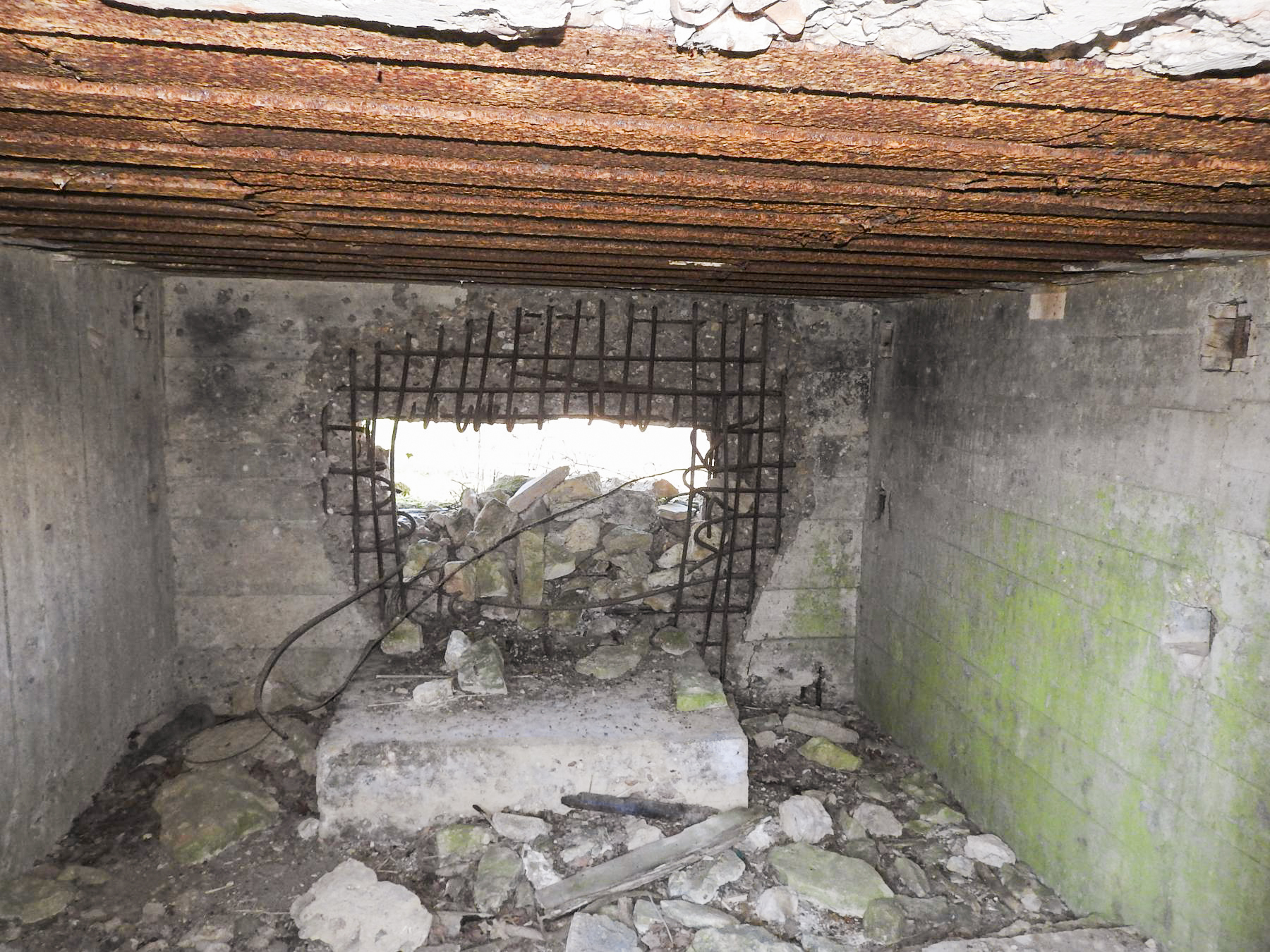 Ligne Maginot - MUEHLENBACH 6 - (Blockhaus pour canon) - La chambre de tir pour un canon de 25 AC. - STENGER Mathieu