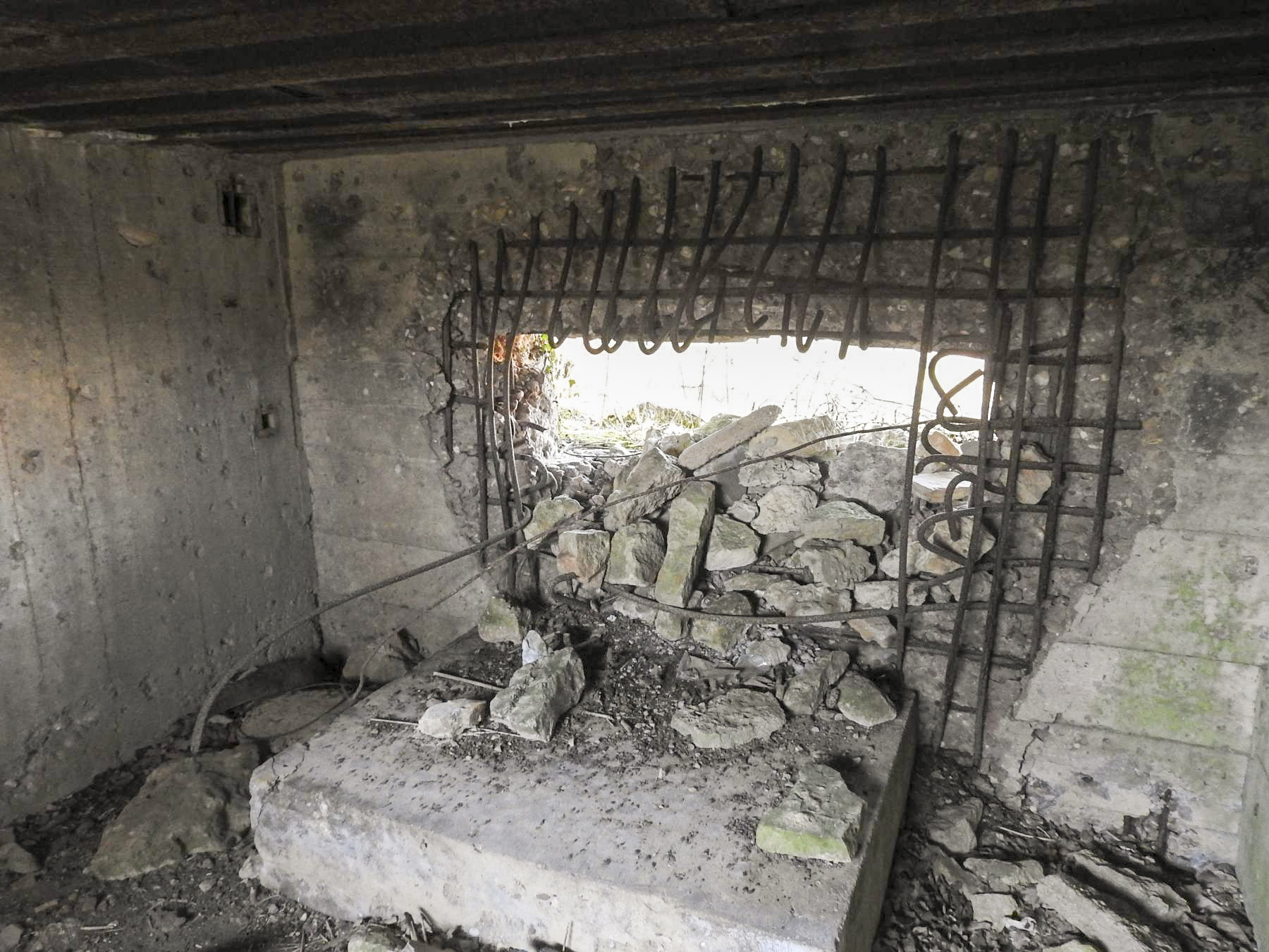 Ligne Maginot - MUEHLENBACH 6 - (Blockhaus pour canon) - La chambre de tir pour un canon de 25 AC. - STENGER Mathieu