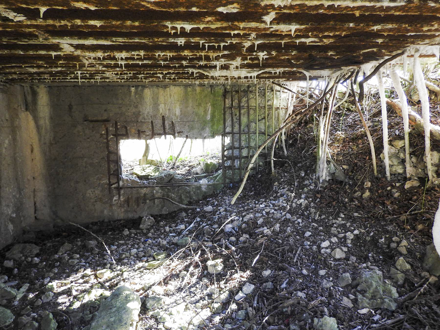 Ligne Maginot - MUEHLENBACH 7 - (Blockhaus pour canon) - La chambre de tir. - STENGER Mathieu