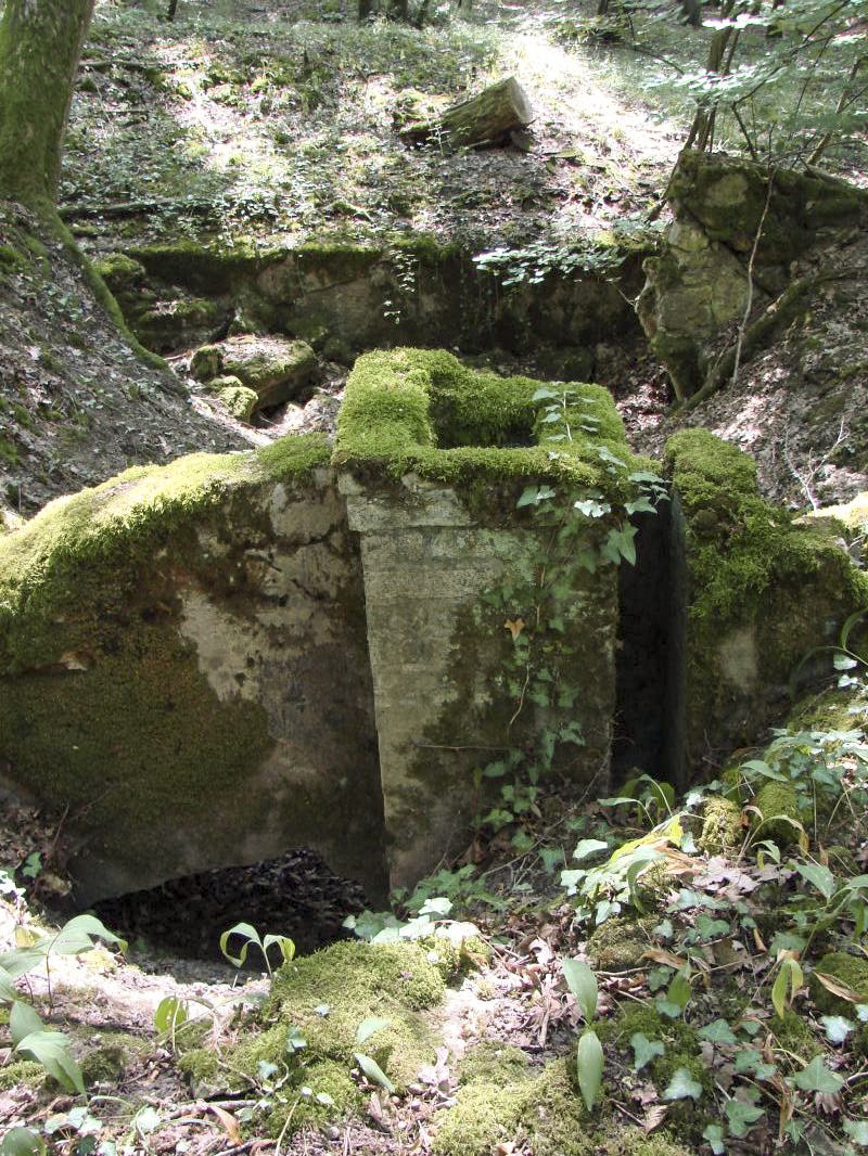 Ligne Maginot - ROCKERTEN (QUARTIER BOIS D'OTTONVILLE - III/161°RIF) - (PC de Quartier) -        - Schnoupf