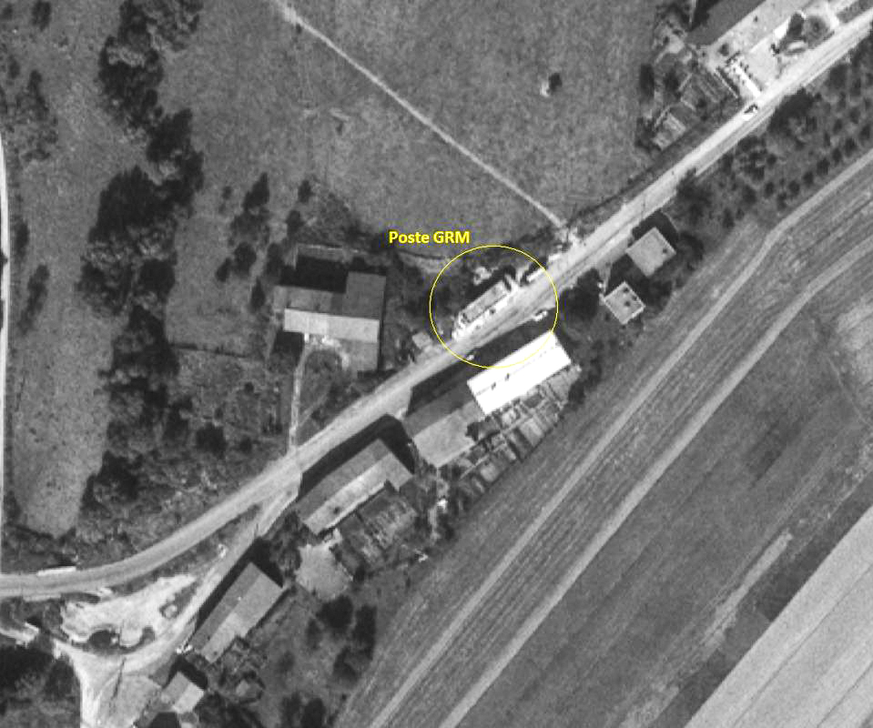 Ligne Maginot - SCHRECKLING (MF DE) - (Poste GRM - Maison Forte) -  - IGN - Géoportail 1967