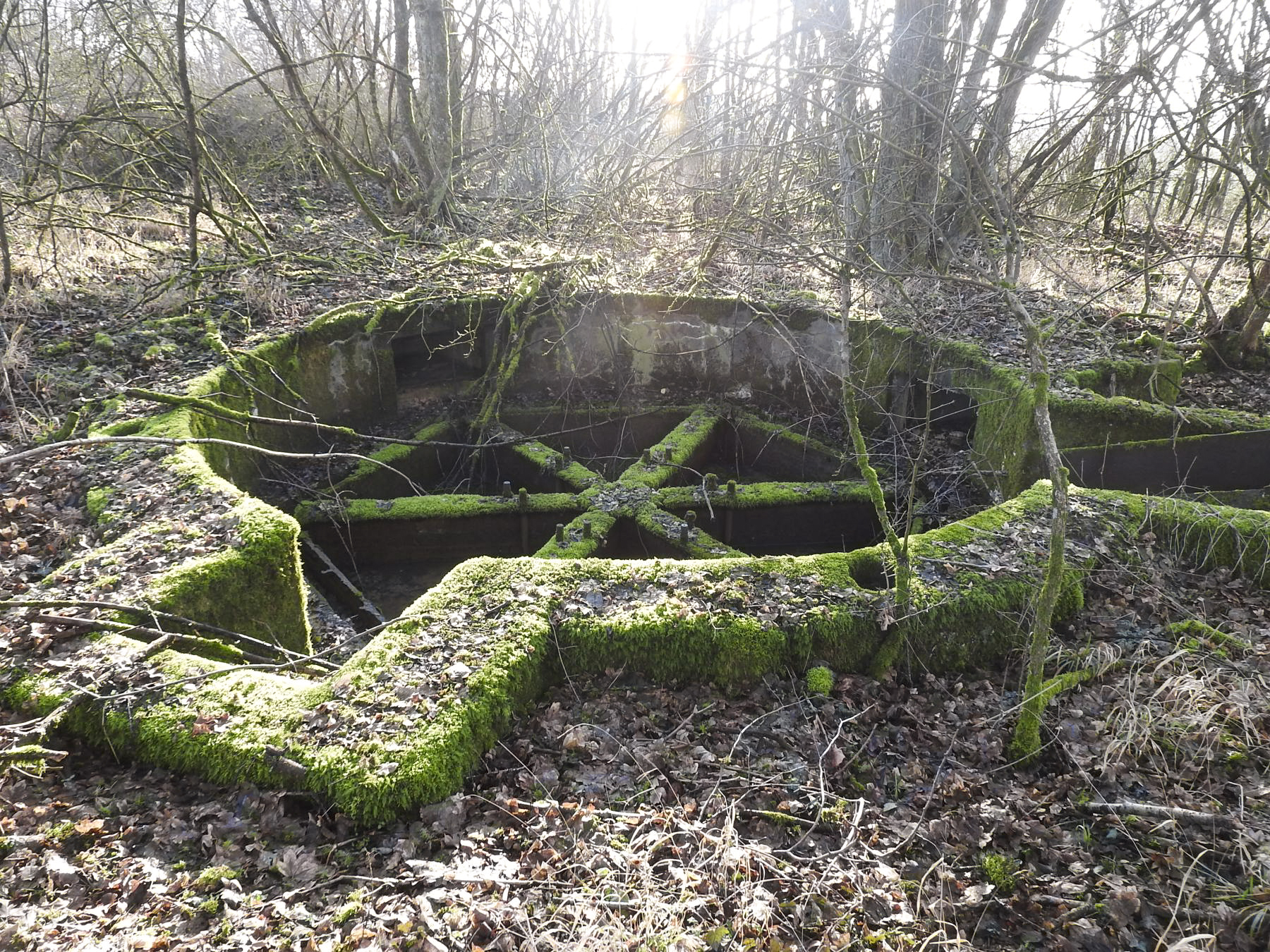 Ligne Maginot - AC7 - (Cuve pour canon) - La cuve AC7 pour canon de 65 mm. - STENGER Mathieu