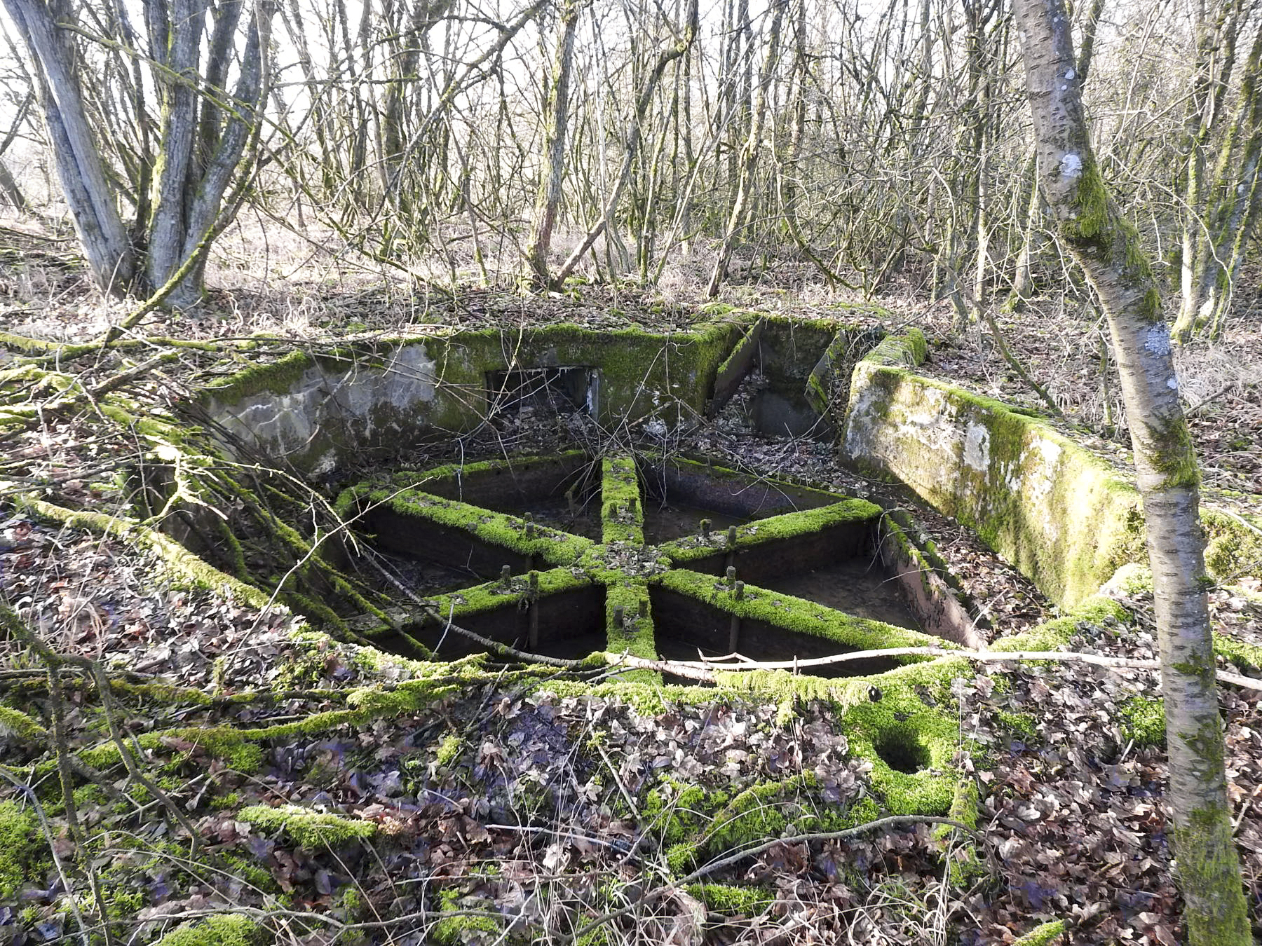 Ligne Maginot - AC7 - (Cuve pour canon) - La cuve AC7 pour canon de 65mm. - STENGER Mathieu