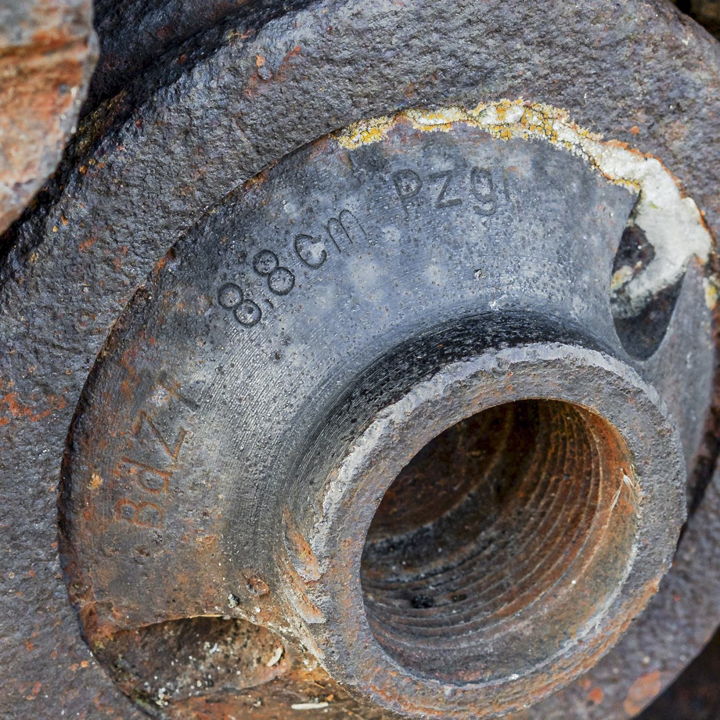 Ligne Maginot - 35/3 - MARCKOLSHEIM SUD - (Casemate d'infanterie - Double) - Cloche GFM, impacts de 88 mm - David Palmer