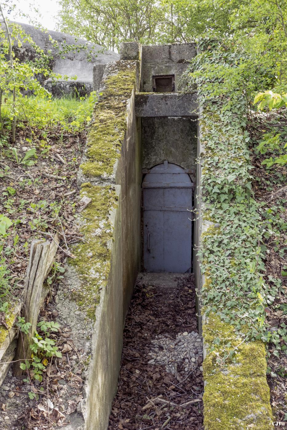 Ligne Maginot - B78 - RICHTOLSHEIM 4 - (Blockhaus pour arme infanterie) - L'entrée nord - Lia VERMEULEN