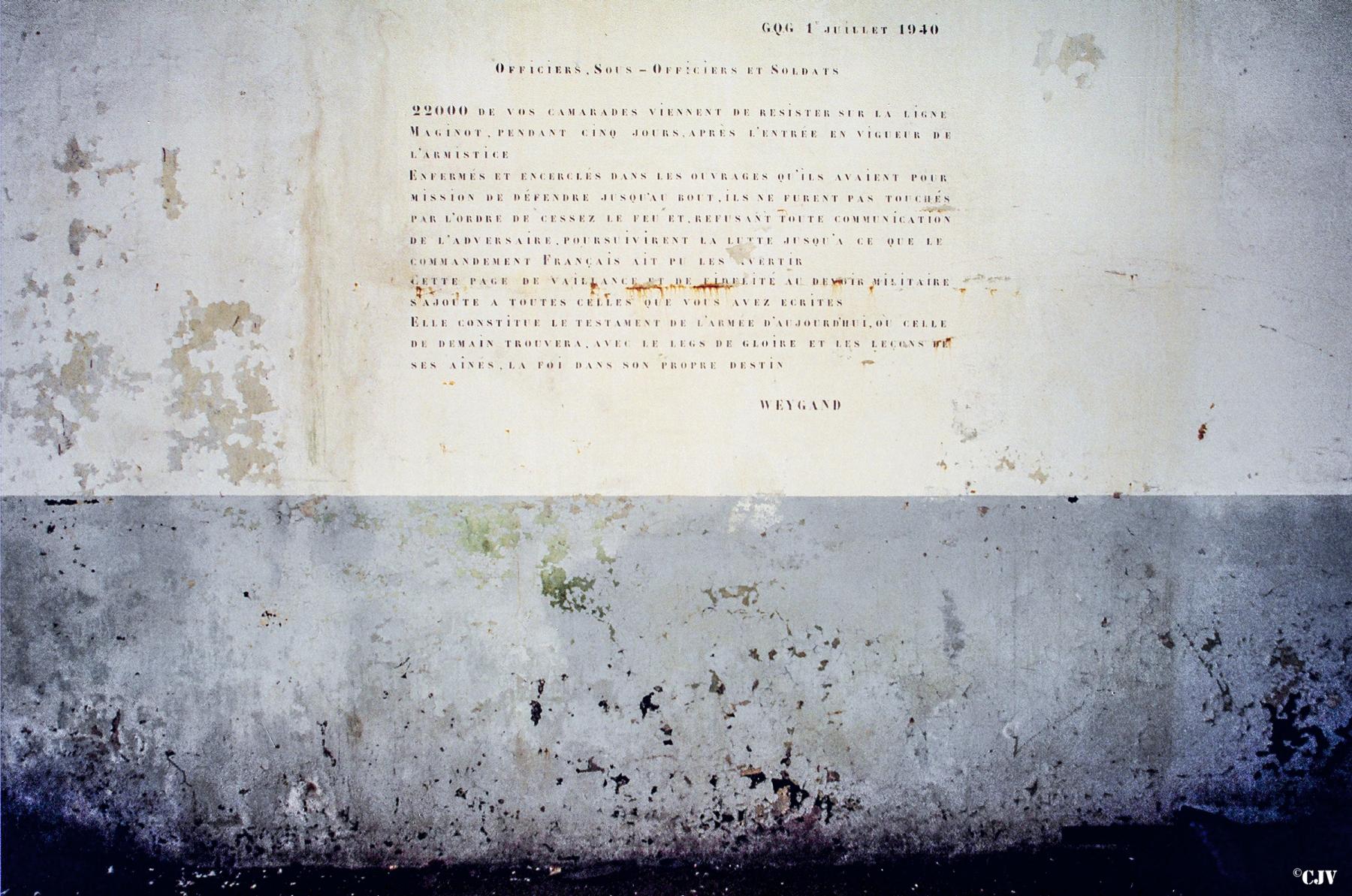 Ligne Maginot - SCHIESSECK - (Ouvrage d'artillerie) - Entrée munitions - Lia VERMEULEN