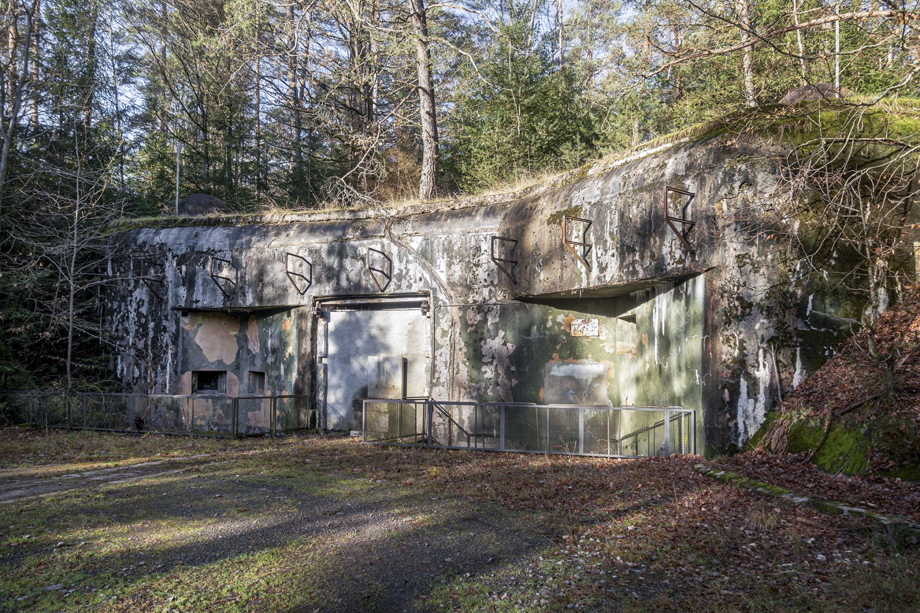 Ligne Maginot - GRAND HOHEKIRKEL - (Ouvrage d'artillerie) - L'entrée munitions - David Palmer
