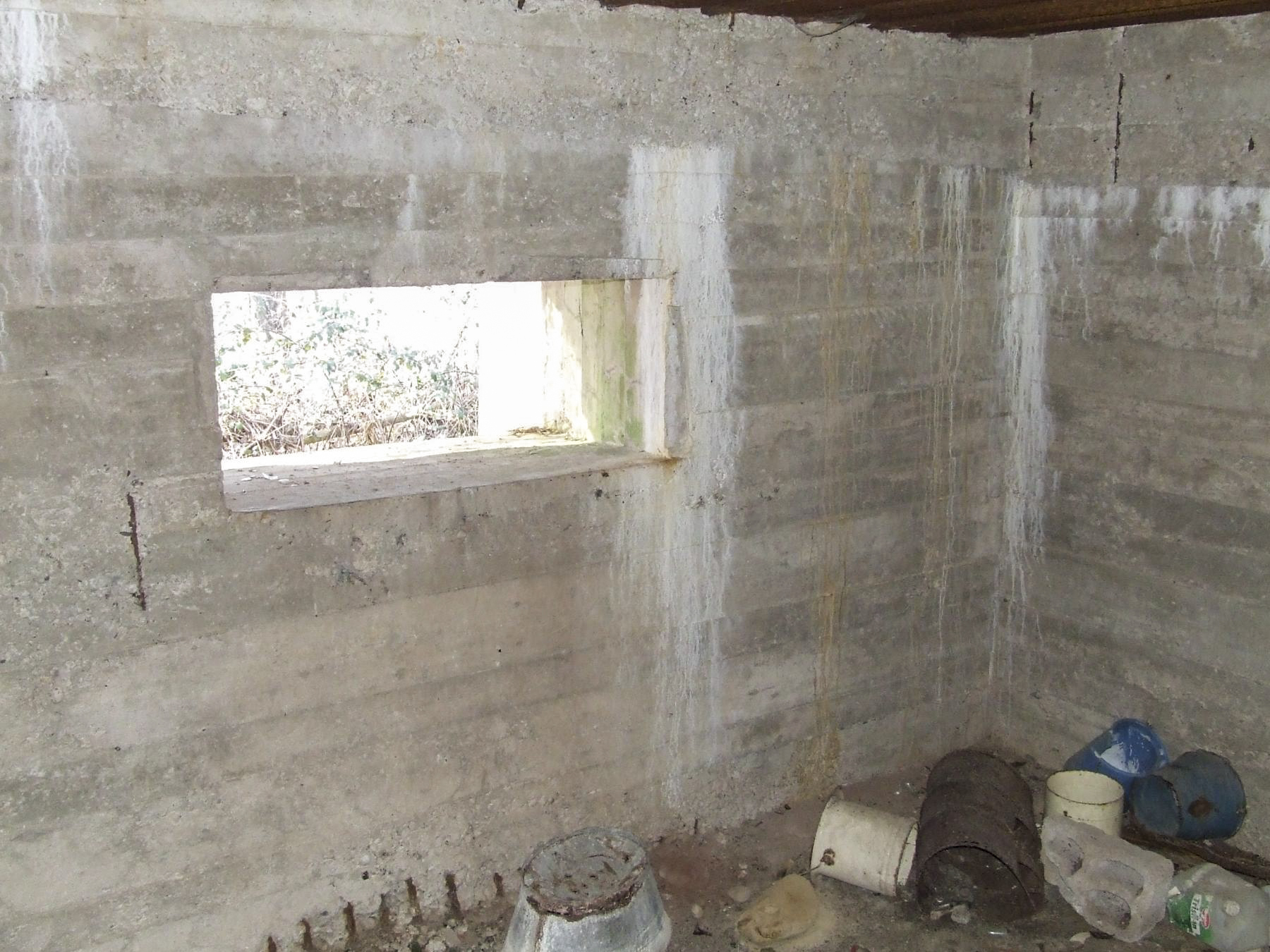 Ligne Maginot - WASENBERG 1 - (Blockhaus pour canon) - La chambre de tir du canon anti-char. - STENGER Mathieu