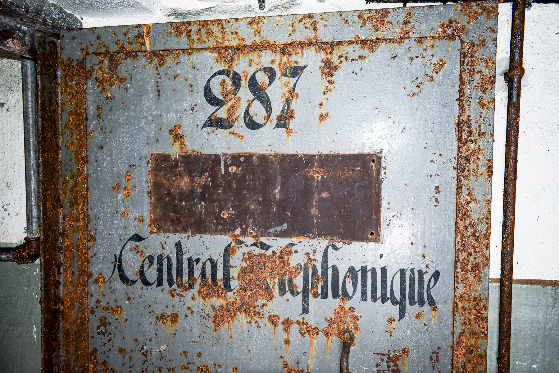 Ligne Maginot - METRICH - A17 - (Ouvrage d'artillerie) - Bloc 5
Central Téléphonique - David Palmer