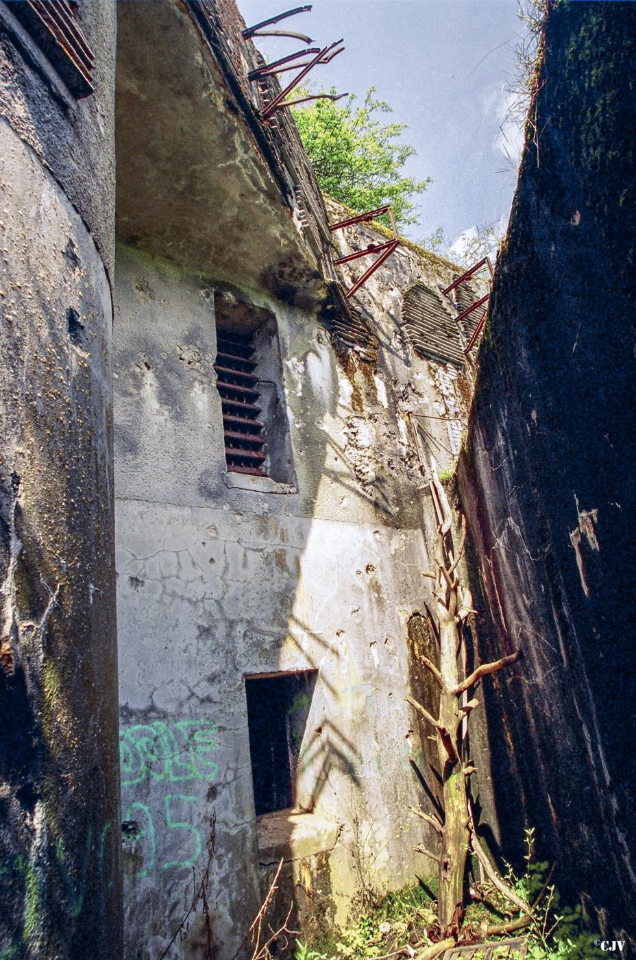 Ligne Maginot - WELSCHHOF - (Ouvrage d'infanterie) - Bloc 3
Le fossé - Lia VERMEULEN