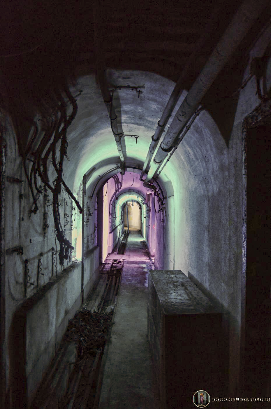 Ligne Maginot - WELSCHHOF - (Ouvrage d'infanterie) - Dans la galerie principale - MERCKLE Thomas