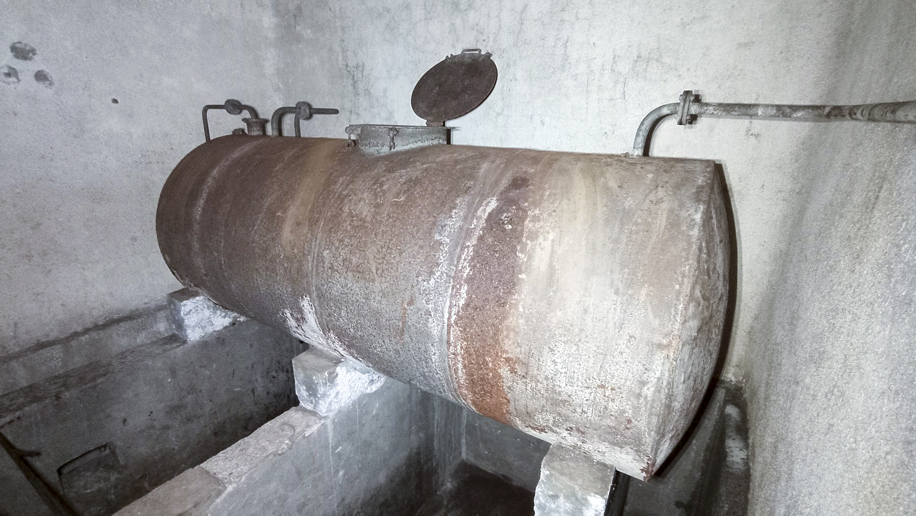Ligne Maginot - WELSCHHOF - (Ouvrage d'infanterie) - Citerne a gasoil pour la cuisine  - Baptiste GAUDIN