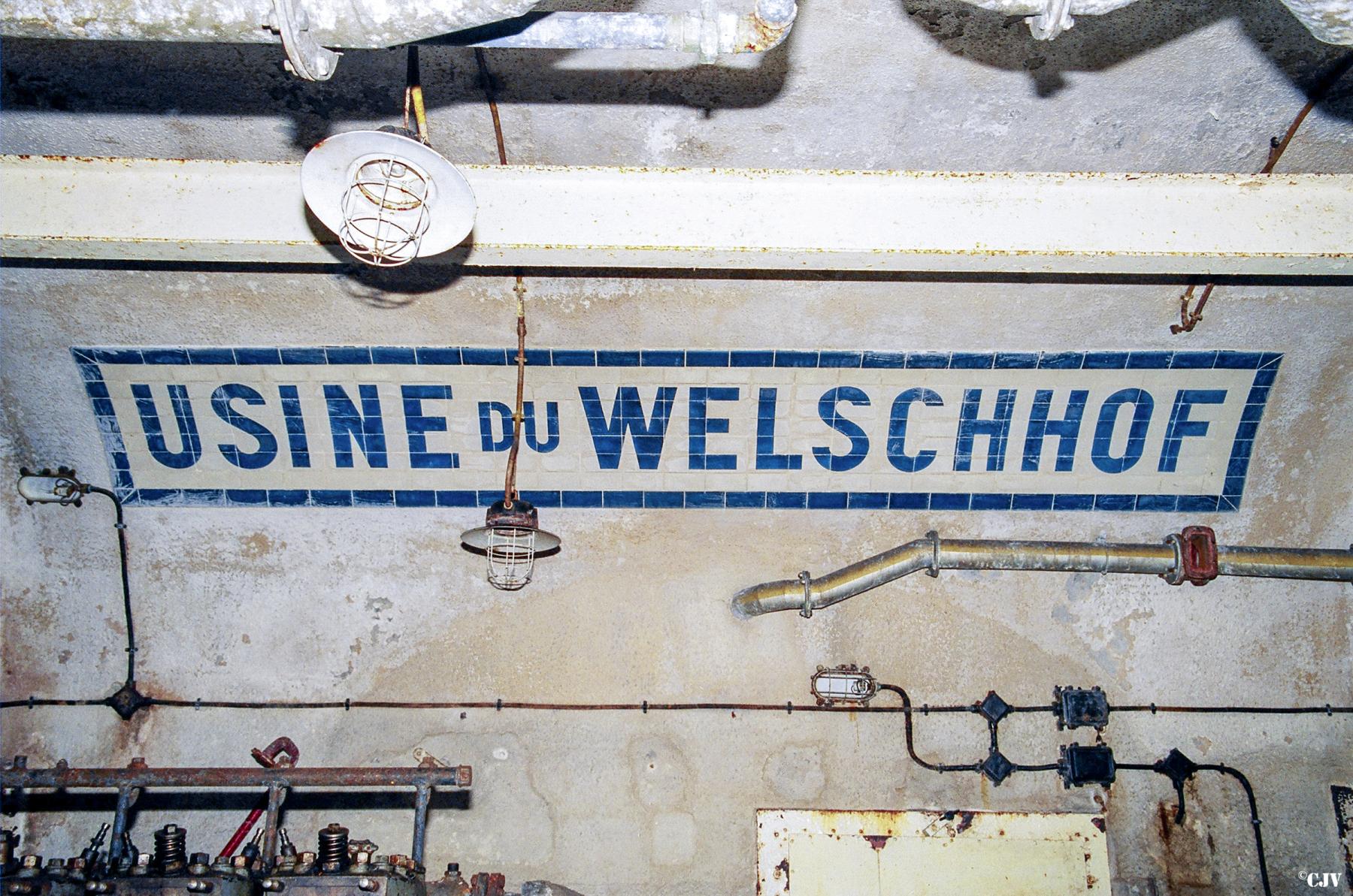 Ligne Maginot - WELSCHHOF - (Ouvrage d'infanterie) - L'usine électrique
Mosaïque typique des ouvrages de ce secteur - Lia VERMEULEN