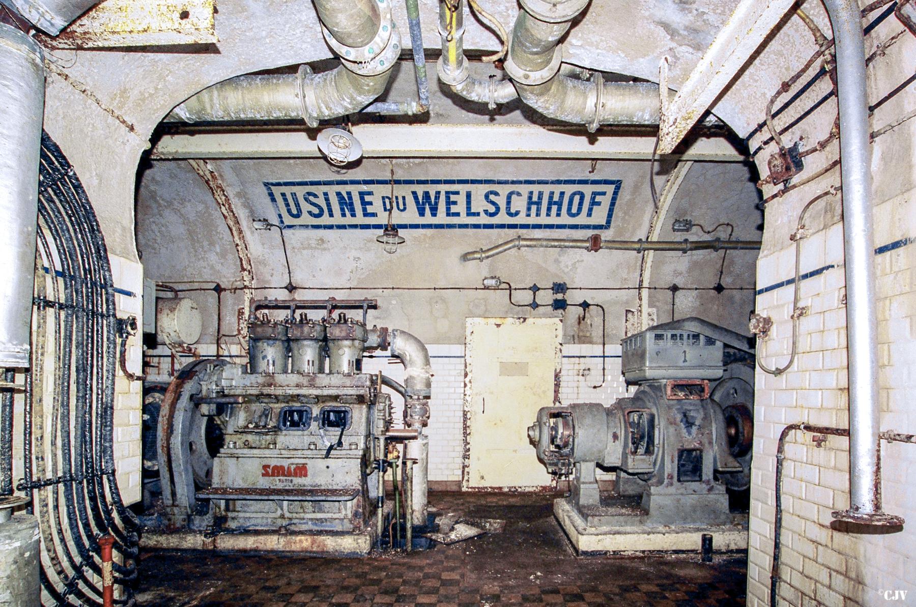 Ligne Maginot - WELSCHHOF - (Ouvrage d'infanterie) - L'usine électrique - Lia VERMEULEN