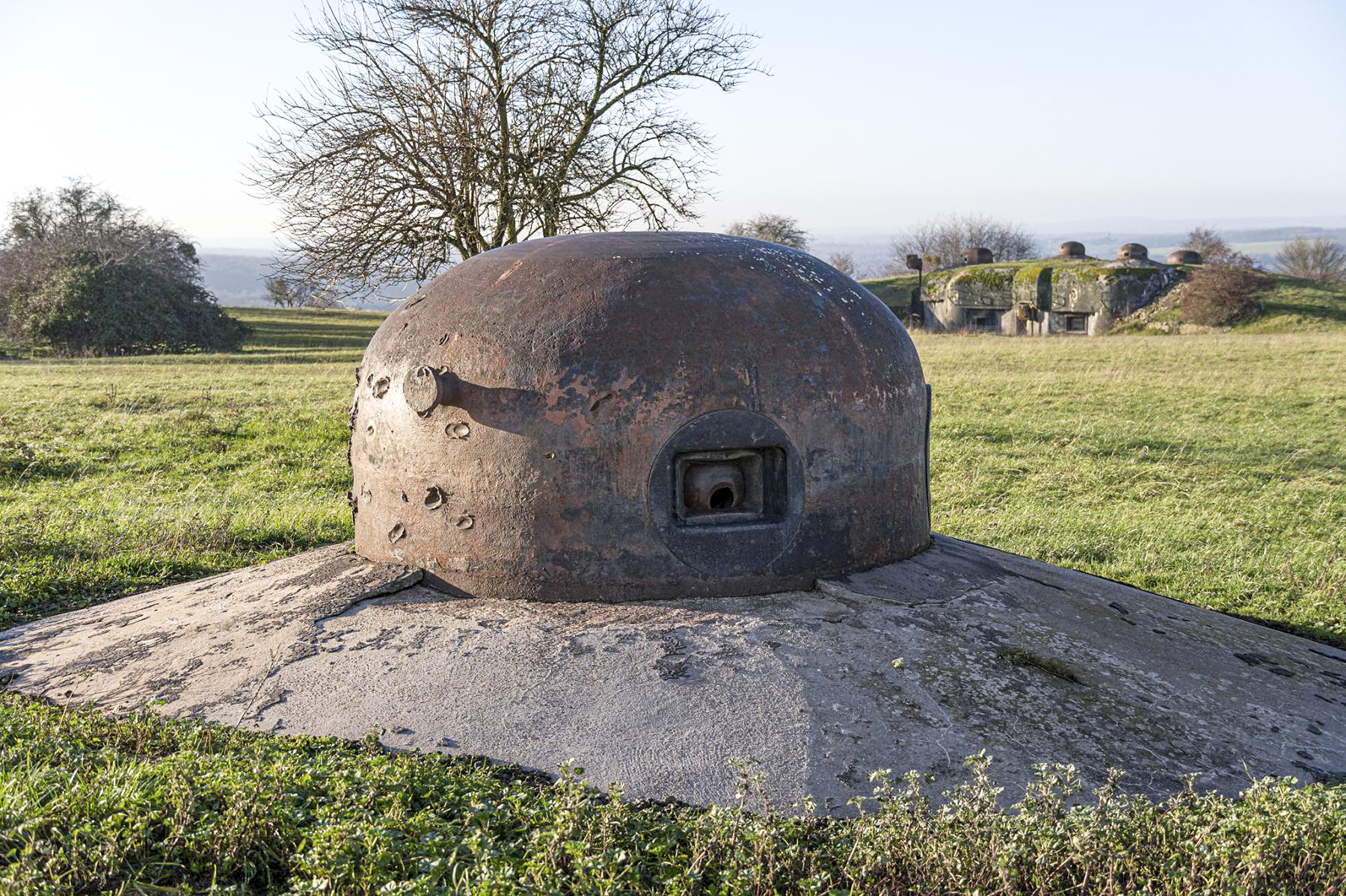Ligne Maginot - HAUT POIRIER - (Ouvrage d'infanterie) - Bloc 3
Cloche GFM - David Palmer