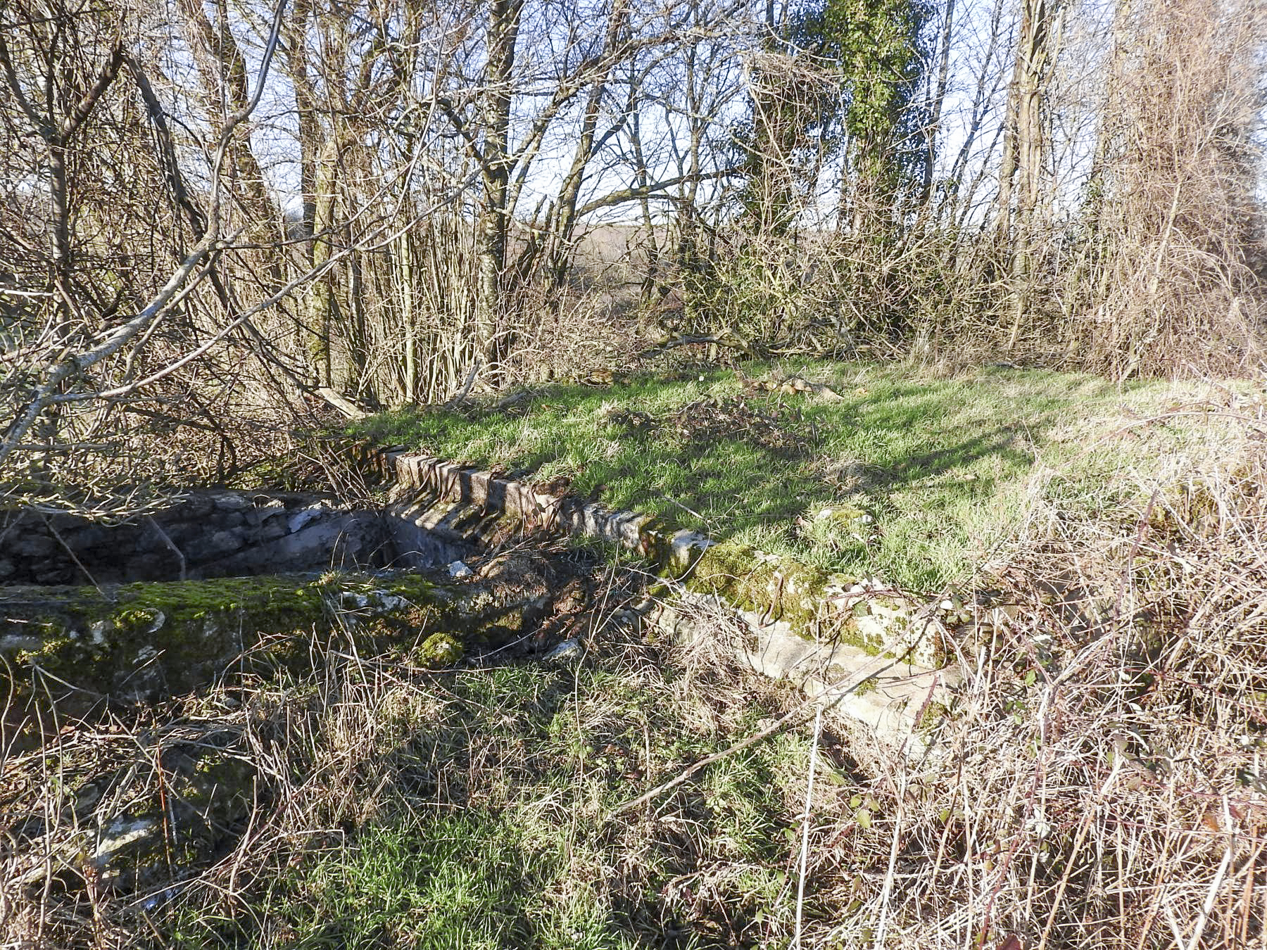 Ligne Maginot - KLEIBORN NORD - (Blockhaus pour canon) - Le blockhaus en 2022. - STENGER Mathieu