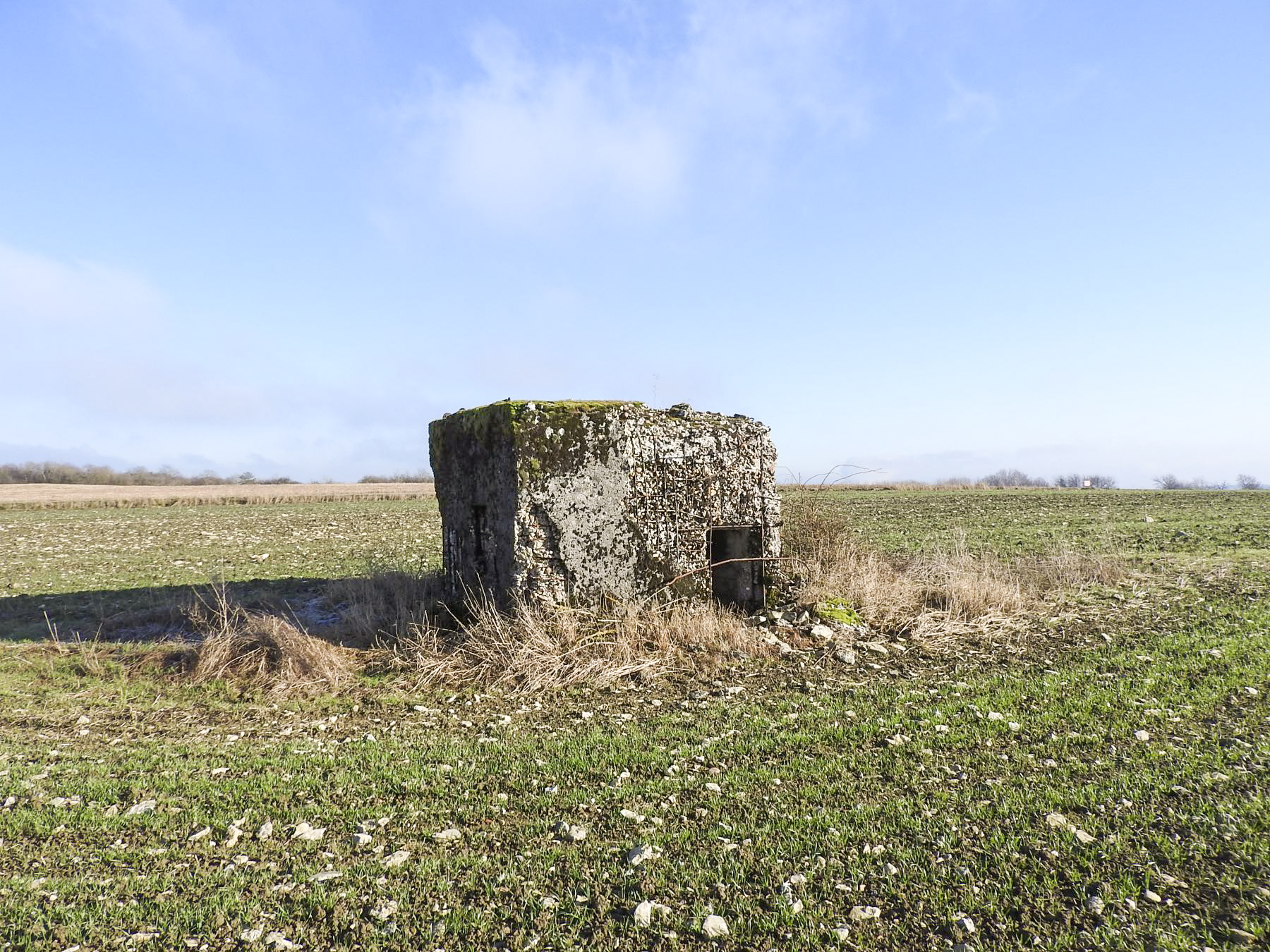 Ligne Maginot - WITZ 1 - (Blockhaus pour arme infanterie) - L'entrée du blockhaus. - STENGER Mathieu