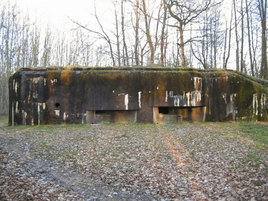 Ligne Maginot - 111 - BETTLACH NORD - (Casemate d'infanterie - Double) - Vue du coté de la chambre de tir principale - Antoine SCHOEN