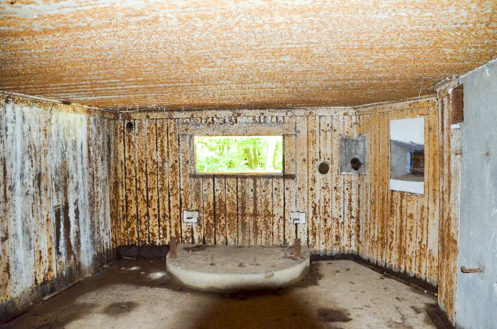 Ligne Maginot - 111 - BETTLACH NORD - (Casemate d'infanterie - Double) - Chambre de tir Canon sud - D. Froehly