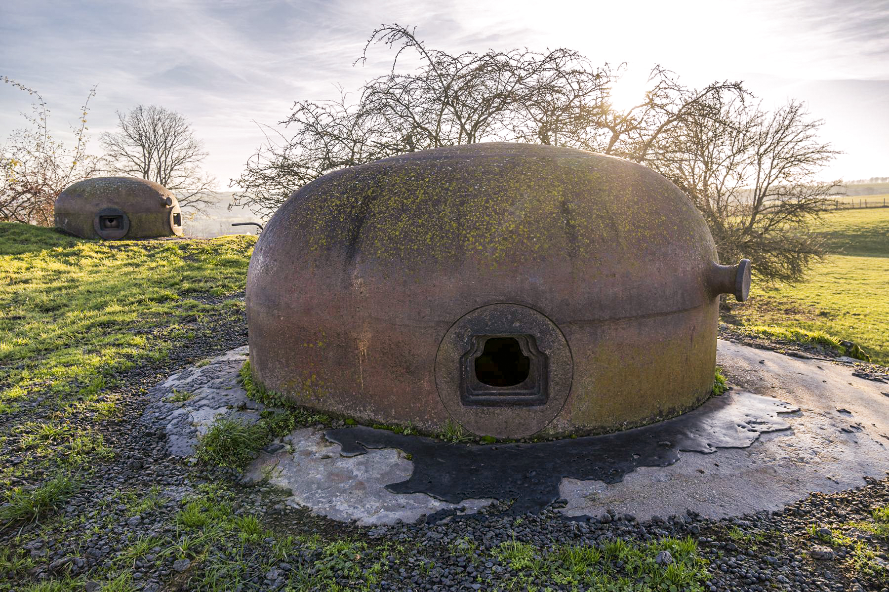 Ligne Maginot - ACHEN NORD OUEST - (Casemate d'infanterie - Double) - Cloche AM - David Palmer